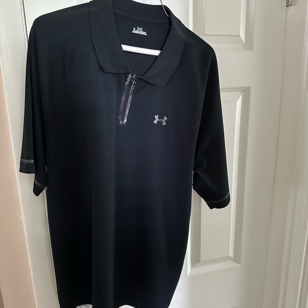 Under Armour Men's Polo Shirt in Black